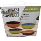 Wholesale - 4pc ASST COLOR CHILI BOWLS C/P 4, UPC: 041979205058